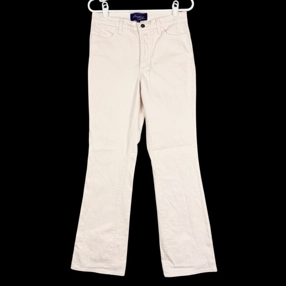 Not Your Daughters Jeans Women's Bootcut Stretch Light Pink Denim Jeans Size 6 - Picture 1 of 10